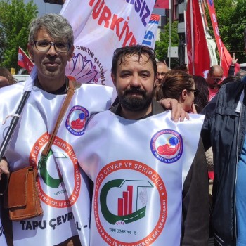 1 Mayısta Alanlardaydık