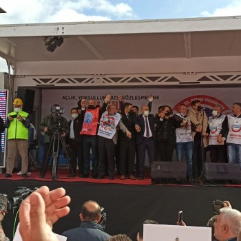 17 Ekim 2021 Anıtpark Mitingi Gerçekleştirildi