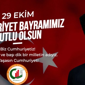 Cumhuriyetimizin Kuruluşunun 102.Yıl Dönümü Kutlu Olsun