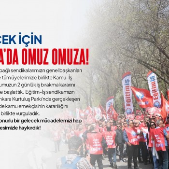 Kamu-İş Ailesi Olarak Siverek ve Kahramanmaraş Saldırılarını Protesto Eylemindeydik
