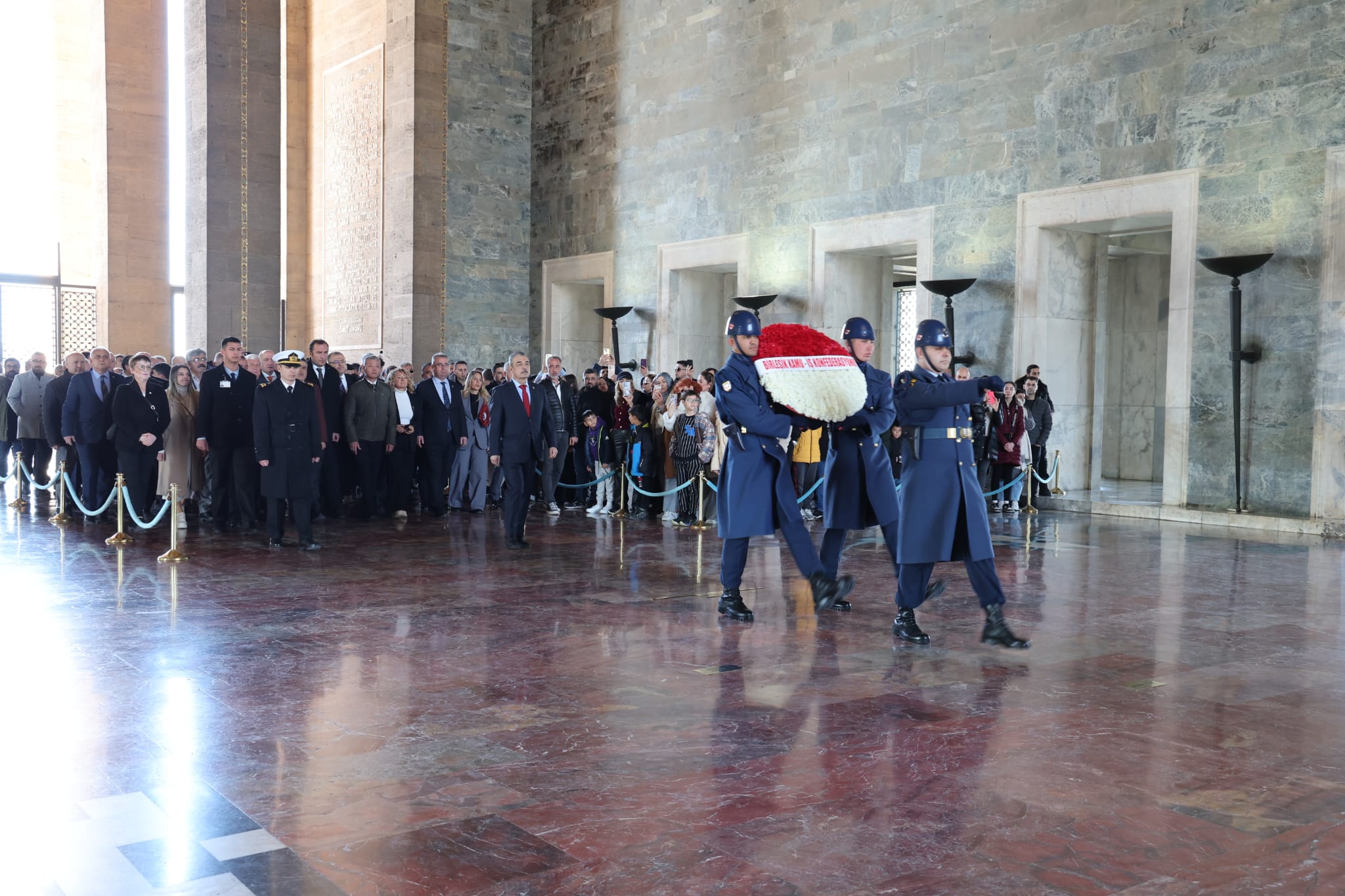  Konfederasyonumuzun 17.Kuruluş Yıldönümü Etkinlikleri Kapsamında Anıtkabir Ziyareti 